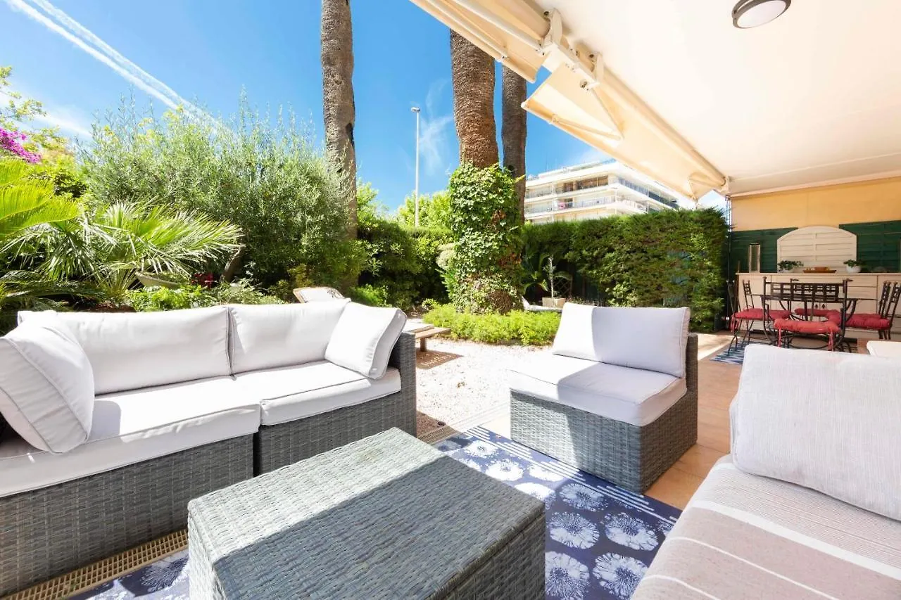 Apartment 2 Bedrooms2 Bathroomsdouble Terrace & Garden In Palm Beach Area Cannes 0*,  France